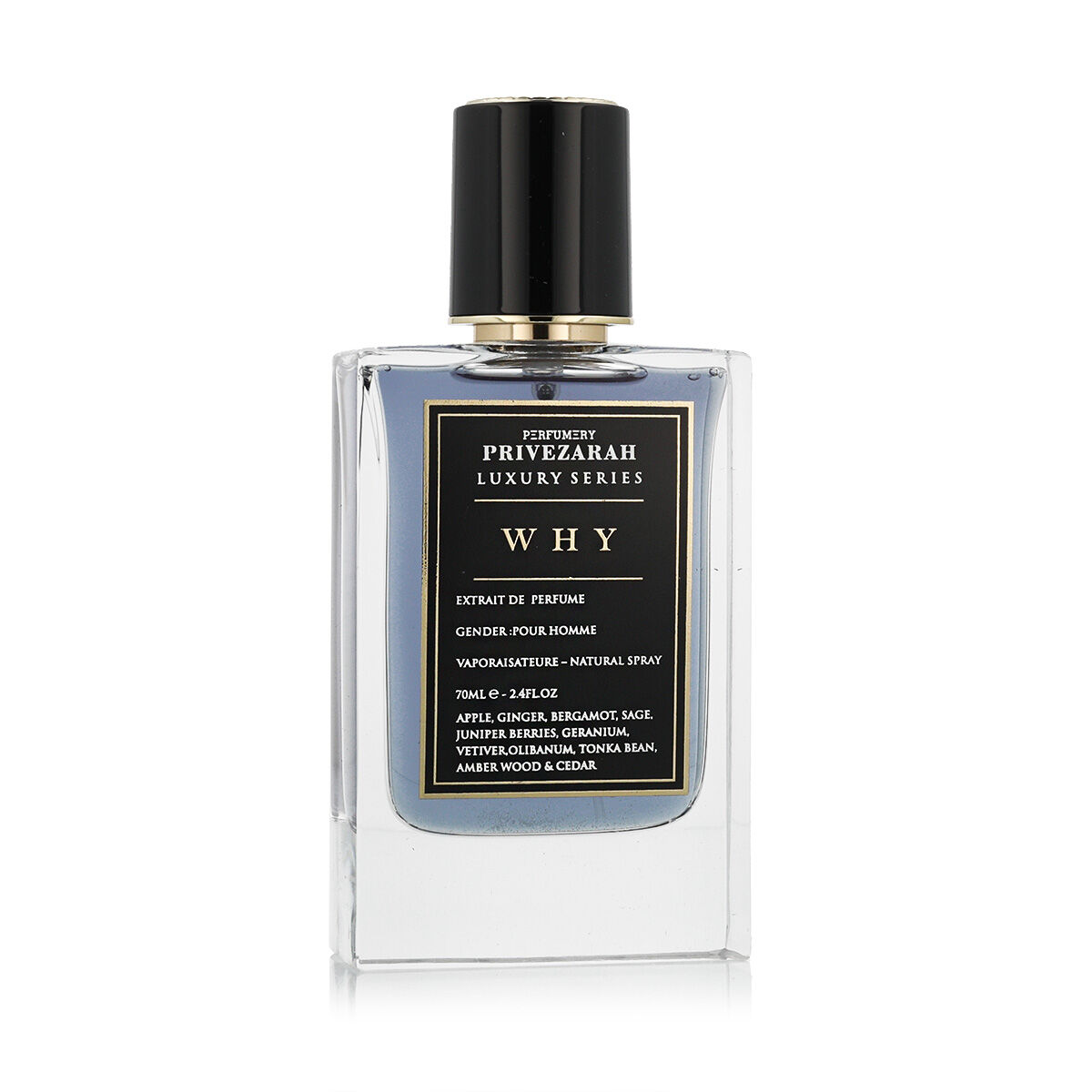 Men's Perfume Prive Zarah Why 70 ml